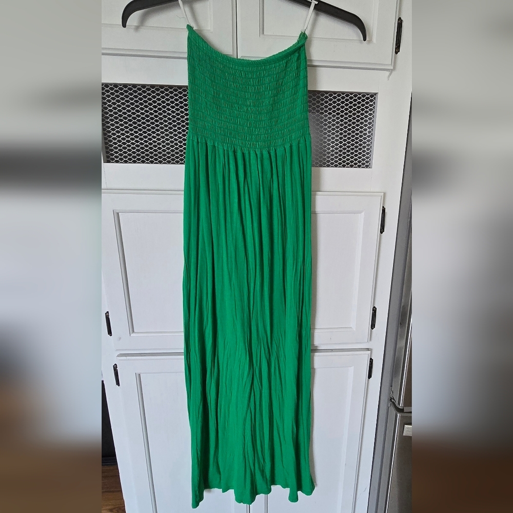 Chesley Vibrant Green Maxi Dress
